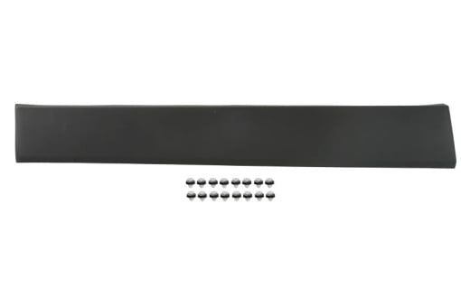 Ornament lateral dreapta (superior, negru) potrivit FIAT TALENTO; NISSAN NV300; OPEL VIVARO; RENAULT TRAFIC III 08.14-