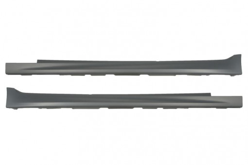 Ornament prag exterior Dreapta/Stanga grunduit, set potrivit BMW Seria 5 F10, 5 F11 2009-2017
