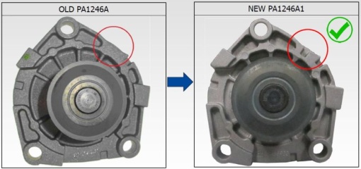 Pompa apa cu garnitura potrivit ALFA ROMEO 147, 156, 159, 166, BRERA, GIULIA, GIULIETTA, GIULIETTA/HATCHBACK, GT, MITO, SPIDER, STELVIO; CHEVROLET IMPALA, MALIBU; FIAT 500L, 500X 1.6D-5.7 03.96-