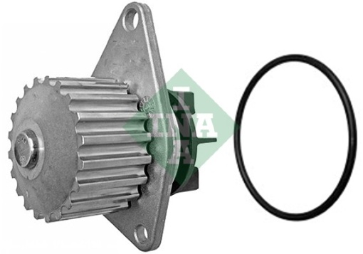 Pompa apa cu garnitura potrivit CITROEN AX, BERLINGO, BERLINGO/MINIVAN, BX, C15, C15/MINIVAN, SAXO, XSARA, XSARA/HATCHBACK, XSARA/KOMBI, ZX; PEUGEOT 106 I, 106 II 1.0-1.4LPG 04.83-12.15