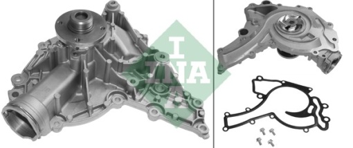 Pompa apa cu garnitura potrivit MERCEDES SPRINTER 3,5-T (B906), SPRINTER 3-T (B906), SPRINTER 4,6-T (B906), SPRINTER 5-T (B906), VIANO (W639), VITO / MIXTO (W639), VITO (W639) 3.0D/3.5 06.06-
