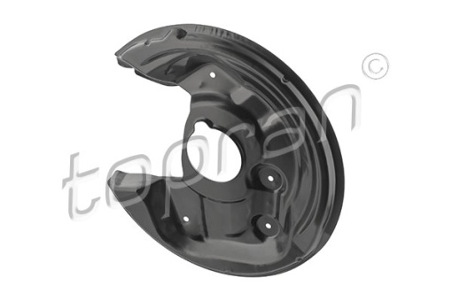 Protectie stropire disc frana Spate Stanga diametru 253mm potrivit SKODA YETI; VW BEETLE, EOS, JETTA IV, SCIROCCO III 1.2-3.6 03.06-07.19