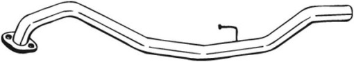 Racord evacuare Spate potrivit ISUZU TROOPER II; OPEL MONTEREY A 3.1D/3.2 08.91-07.98