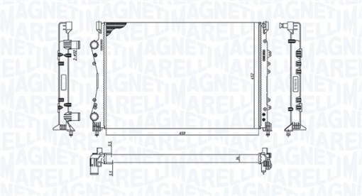 Radiator motor (Automat/Manual) potrivit RENAULT ESPACE III 2.0