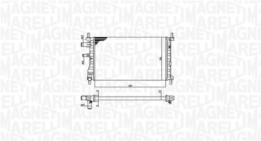 Radiator motor (Manual) potrivit FORD FIESTA IV, FIESTA/MINIVAN; MAZDA 121 III 1.0/1.3