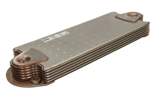 Radiator ulei (126x37x410mm) EURO 5 potrivit RVI KERAX, PREMIUM, PREMIUM 2; VOLVO B11, B9, FM, FM II, FMX, FMX II D11A-330-MIDR06.23.56B/41 04.96-