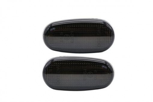 Semnalizator lampa lateral stanga/dreapta fumuriu, LED potrivit ALFA ROMEO 147, GT, MITO; FIAT BRAVO II 0.9-3.2 2001-2018