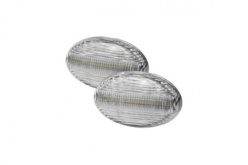 Semnalizator lampa lateral stanga/dreapta transparent, LED, dinamic potrivit MERCEDES Clasa A W168, CITAN MPV, CITAN/MINIVAN W415, VITO TOURER W447, VITO W447, VITO W639 0.7-Electric dupa 1997 - Img 1