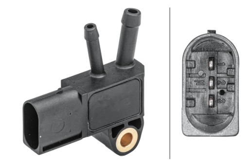 Senzor presiune gaze evacuare (numar pini: 3) potrivit MERCEDES A (W169), B SPORTS TOURER (W245), C (C204), C (CL203), C T-MODEL (S203), C T-MODEL (S204), C (W203) 0.8D-4.0D 03.01-