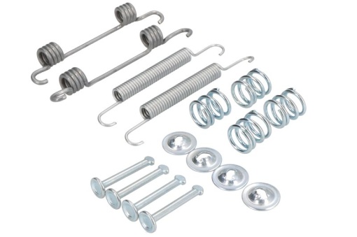 Set accesorii sabot frana (MANDO) potrivit HYUNDAI MATRIX, SONATA V, TUCSON, TUCSON/SUV; KIA CERATO I, SPORTAGE II; PORSCHE 911 1.5D-3.6 01.93-01.12