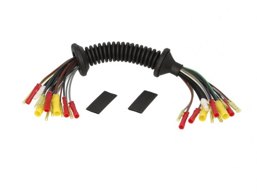 Set cabluri Cu furtun lichid de spalare parbriz; haion(300mm, numar pini: 14, cu capac; cu furtun) potrivit ABARTH 500 / 595 / 695; FIAT 500 0.9-Electric 07.07-