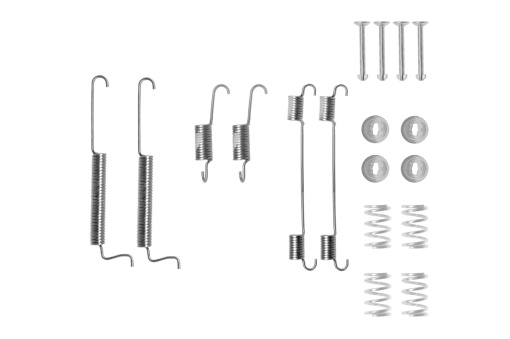 Set montaj sabot frana potrivit CHEVROLET MATIZ, ORLANDO, SPARK, SPARK/HATCHBACK; DAEWOO MATIZ, TICO 0.8-2.0D 01.96-