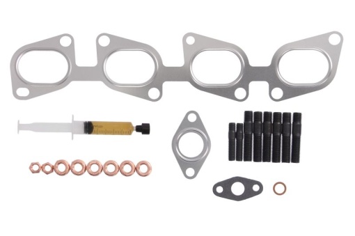 Set montaj turbocompresor (cu garnituri) potrivit ALFA ROMEO 159; CADILLAC BLS; FIAT CROMA; OPEL ASTRA H, ASTRA H GTC, ASTRA H/KOMBI, SIGNUM, VECTRA C, VECTRA C GTS, ZAFIRA B 1.9D 04.04-