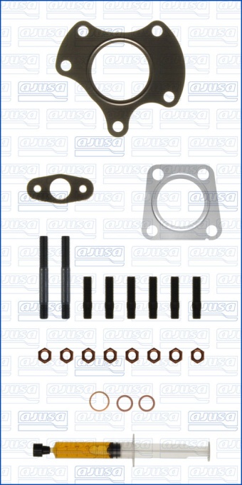 Set montaj turbocompresor (cu garnituri) potrivit CHRYSLER GRAND VOYAGER V, VOYAGER V; LANCIA VOYAGER 2.8D 10.07-