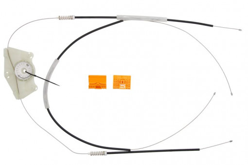 Set reparatie macara geam dreapta (set, electric) potrivit PORSCHE CAYENNE; VW TOUAREG 09.02-09.10