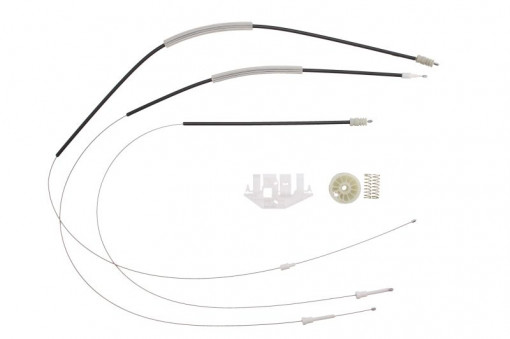Set reparatie macara geam spate stanga (set) potrivit CITROEN JUMPY II; FIAT SCUDO; PEUGEOT EXPERT, EXPERT TEPEE 01.07-