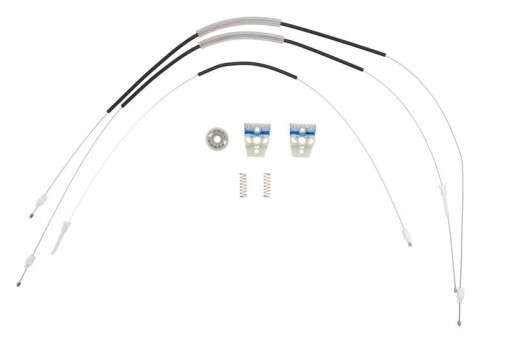 Set reparatie macara geam spate stanga (set) potrivit VW GOLF V 10.03-07.09