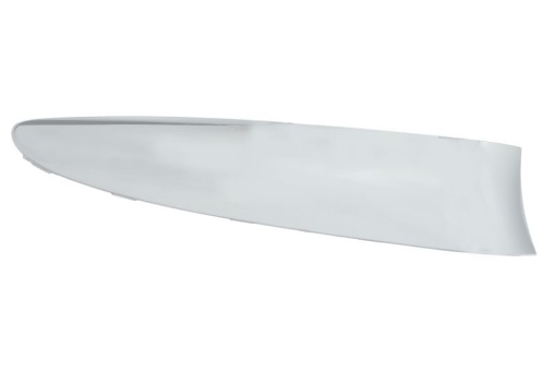 Spoiler bara Fata Dreapta plastic, crom potrivit ABARTH 500 / 595 / 695, 500C / 595C / 695C; FIAT 500 05.16- 07.15- - Img 1