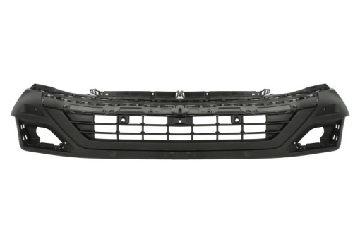 Spoiler bara fata inferior cu locas senzori parcare, cu locas camera, negru potrivit VW ATLAS 12.16-12.20