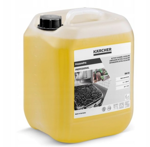 Spuma activa / Sampon auto KARCHER, concentrat, 10 l, pH alcalin; parfum: proaspăt, efect: fără pete, biodegradabil