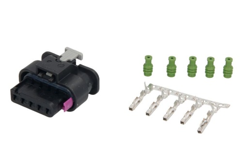 Stecher, numar pini: 5, Kit reparare, potrivit AUDI; SEAT; SKODA; VW