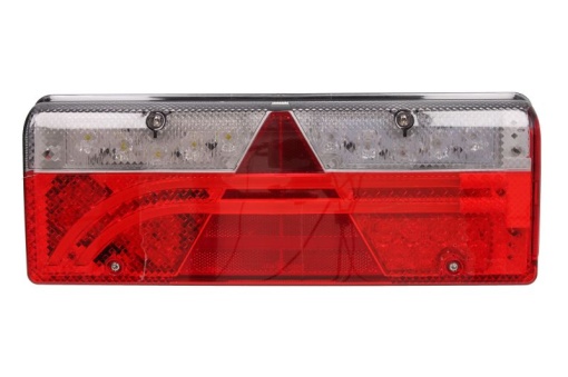 Stop spate dreapta EUROPOINT III (LED, 24V, cu intermitent, cu far de ceata, marsarier, cu stop, lumina de parcare, reflector triunghiular, conector: 4x 2PIN/ASS2 7PIN)