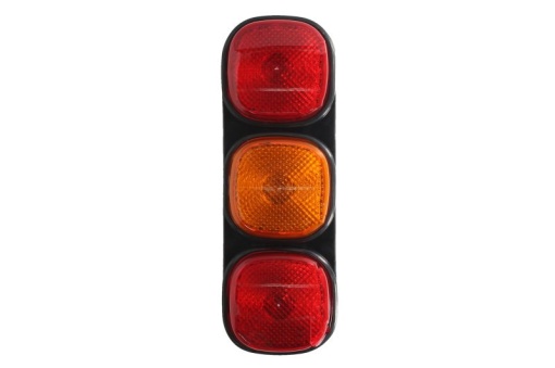 Stop spate stanga/dreapta (12/24V, rosu, cu intermitent) potrivit JCB 3CX, 3CX SITEMASTER, 3CX-2, 3CX-4, 3CXC, 3CXS, 3CXT, 4CX, 4CXC