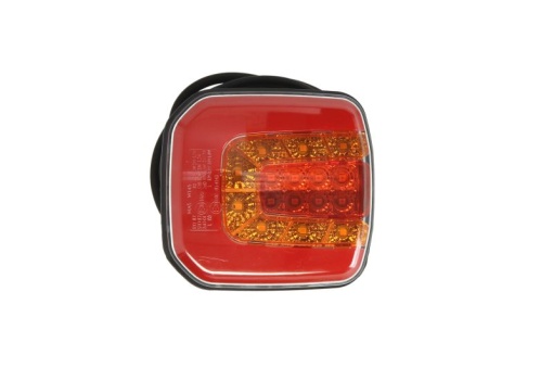 Stop spate stanga/dreapta (LED, 12/24V, cu intermitent, cu stop, lumina de parcare, cu iluminare placuta, fara proiector, lungime cablu: 0,2m)