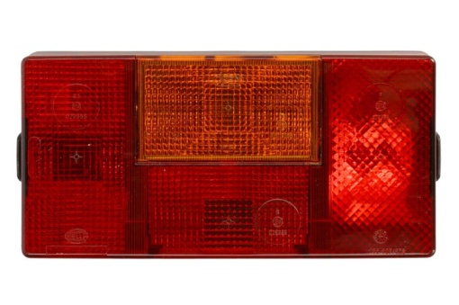 Stop spate stanga (P21W/R10W, 12/24V, rosu/galben, cu intermitent, cu lumina de ceata, cu lumina stop, lumini parcare, cu lumina placuta inmatriculare, fara reflector) potrivit CLAAS; SCANIA