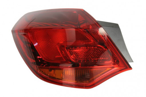 Stop tripla lampa spate stanga ( exterior , Semnalizator portocaliu, culoare sticla: rosu) OPEL ASTRA HATCHBACK 2009-2015