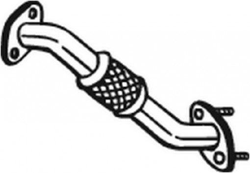 Teava esapament Fata (lungime:450mm) potrivit HYUNDAI I20 I 1.2/1.2LPG 09.08-12.15