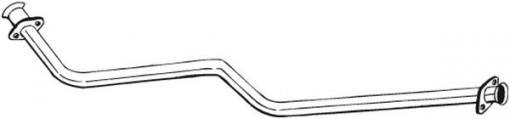 Teava esapament Fata potrivit MERCEDES 124 T-MODEL (S124), 124 (W124), E (W124) 2.0D 12.84-06.95 - Img 1