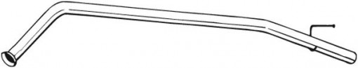 Teava esapament Mijloc potrivit NISSAN PRIMASTAR; OPEL VIVARO A; RENAULT TRAFIC II 2.0D/2.5D 07.03-