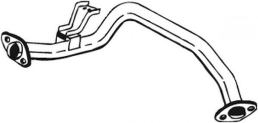Teava esapament Mijloc potrivit TOYOTA LAND CRUISER 2.4D 01.90-05.96