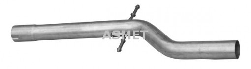 Teava esapament Mijloc (Set de conducte / kit de reparatii) potrivit CITROEN C5 I, C5 II 1.8/2.0 03.01-08.05