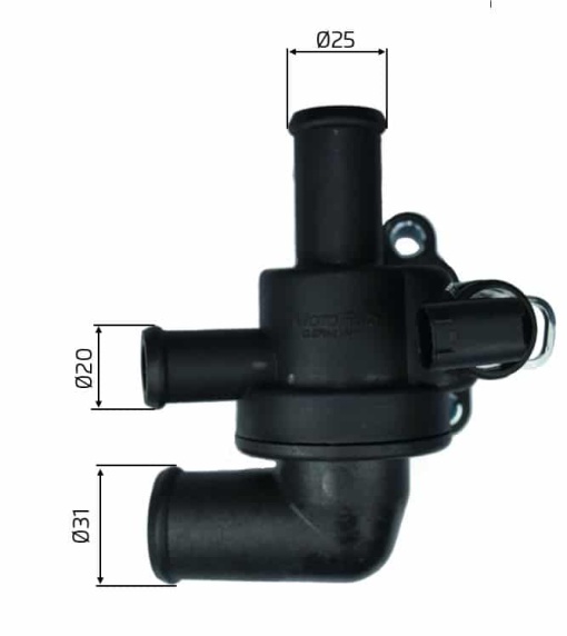 Termostat lichid racire (91°C, in carcasa) potrivit SMART CABRIO, CITY-COUPE, FORTWO 0.8D 11.99- - Img 1