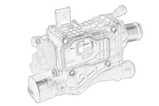 Termostat lichid racire (in carcasa) potrivit FORD C-MAX II, FOCUS III, FOCUS IV, GALAXY III, GRAND C-MAX, KUGA II, MONDEO V, S-MAX 2.0D 09.14- - Img 1