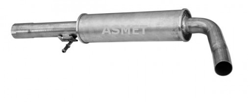 Toba esapament intermediara potrivit AUDI A3; SEAT LEON, TOLEDO II; SKODA OCTAVIA I; VW BORA, BORA I, GOLF IV, NEW BEETLE 1.6-2.0 09.96-12.13