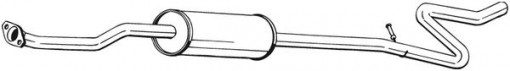 Toba esapament intermediara potrivit CITROEN C3 I, C3 PLURIEL 1.6 02.02-