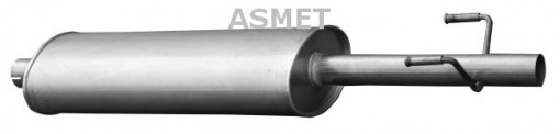 Toba esapament intermediara potrivit MERCEDES SPRINTER 2-T (B901, B902), SPRINTER 3-T (B903), SPRINTER 4-T (B904) 2.1D/2.7D 04.00-05.06