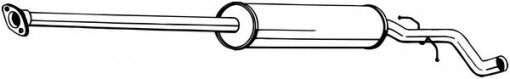 Toba esapament intermediara potrivit VOLVO S80 I 2.0-3.0 05.98-07.06