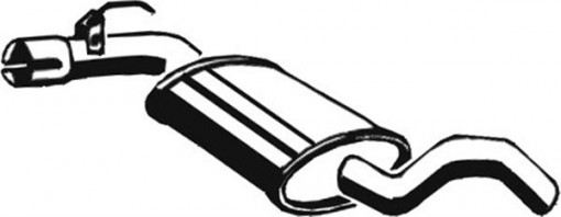 Toba esapament intermediara potrivit VW GOLF III 1.8 07.93-04.99