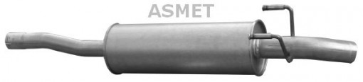 Toba finala esapament EURO 4 potrivit MERCEDES SPRINTER 3,5-T (B906), SPRINTER 3-T (B906), SPRINTER 5-T (B906) 2.1D/3.0D 06.06-