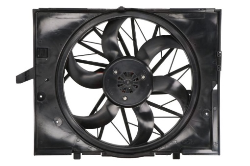 Ventilator radiator (cu carcasa) potrivit BMW 5 (E60), 5 (E61), 6 (E63), 6 (E64) 2.5/3.0 09.04-12.10