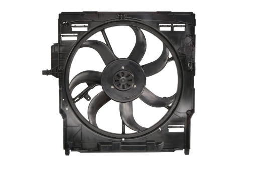 Ventilator radiator (cu carcasa) potrivit BMW X5 (F15, F85), X6 (F16, F86) 2.0-3.0D 08.13-07.19