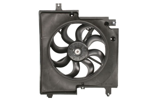 Ventilator radiator (cu carcasa) potrivit KIA CARNIVAL III 2.2D/2.9D 04.06-06.15