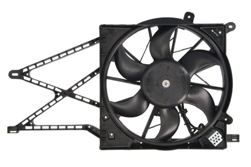 Ventilator radiator (cu carcasa) potrivit OPEL ASTRA G, ASTRA G CLASSIC, ASTRA G/KOMBI, ASTRA H, ZAFIRA A, ZAFIRA B 1.4-2.2D 02.98-04.15