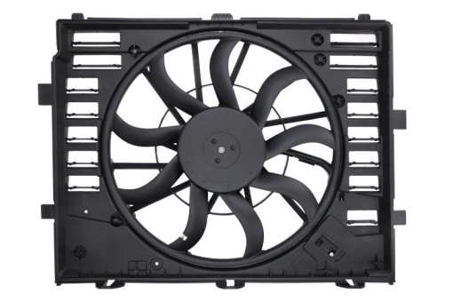 Ventilator radiator (cu carcasa) potrivit PORSCHE CAYENNE 3.0D-4.8 06.10-