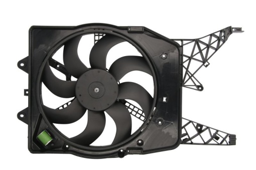 Ventilator radiator (cu controler) potrivit OPEL CORSA D, CORSA D/HATCHBACK 1.3D-1.7D 07.06-08.14