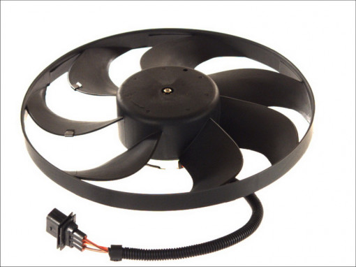 Ventilator radiator potrivit SEAT AROSA, CORDOBA, IBIZA III, IBIZA IV, IBIZA IV SC, LEON; SKODA FABIA I, OCTAVIA I; VW BORA I, FOX, GOLF IV, LUPO I, NEW BEETLE, POLO, POLO III 1.0-2.0 10.94-